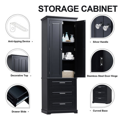 Viva Sentinel Black Locker Cabinet