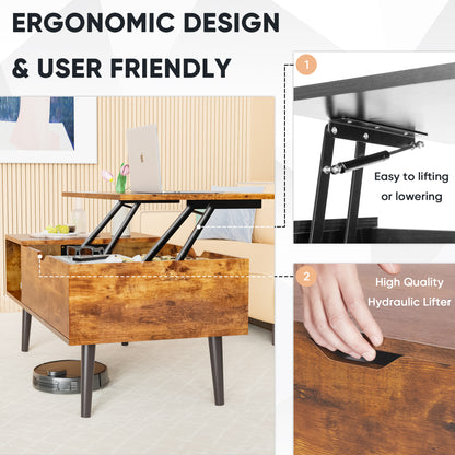 Luxury Modern Coffee Table for Living Room - Elegant & Functional Centerpiece