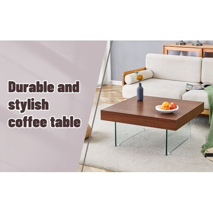 Viva Elite Walnut Marcel Coffee Table – The Future of Minimalist Luxury