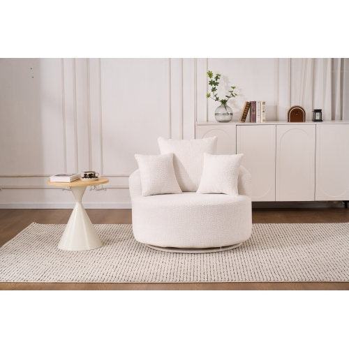 Luxury Swivel Compression Chair – Elegant & Comfortable Seating for Home & Office