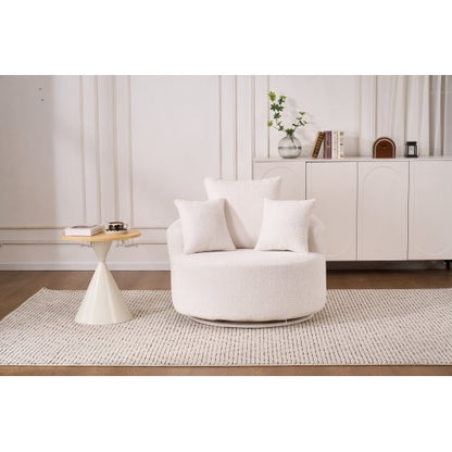 Luxury Swivel Compression Chair – Elegant & Comfortable Seating for Home & Office