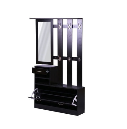 Viva Elite Trinity Entryway System - 3-in-1 Cabinet with Mirror