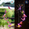 Viva Elite Solar Butterfly Wind Chime - Color-Changing Garden Symphony