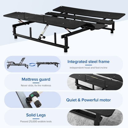 adjustable bed base for modern apartments