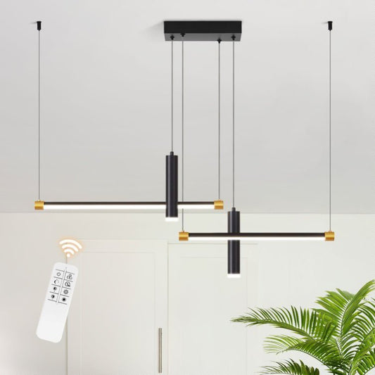 Viva Atelier Javeriah 4-Light Dimmable Kitchen Island Linear LED Pendant