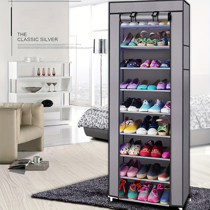 Viva Essentials – 10-Layer Shoe Cabinet with Dust Cover