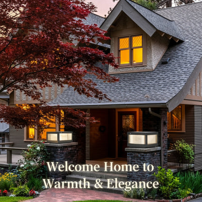 Viva Elite Solar Wall Light with Dimmable LED (2-Pack)