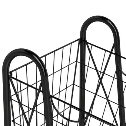 Viva Forma 3-Tier Kitchen Basket Rack – Organized Living with Elevated Charm