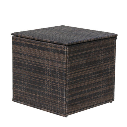 Brown 4-Piece Patio Sectional with Storage | Viva