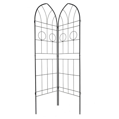 4 Pack Metal Garden Trellis Rustproof Trellis For Climbing Plants Outdoor Flower