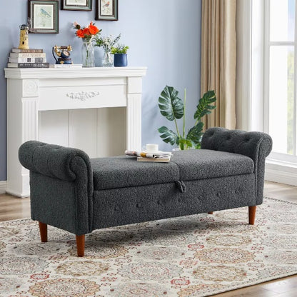 Viva Teddy Luxe Storage Stool