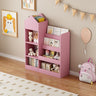 Viva Juni Collection: Viva Juni Leaning Wooden Storybook Shelf