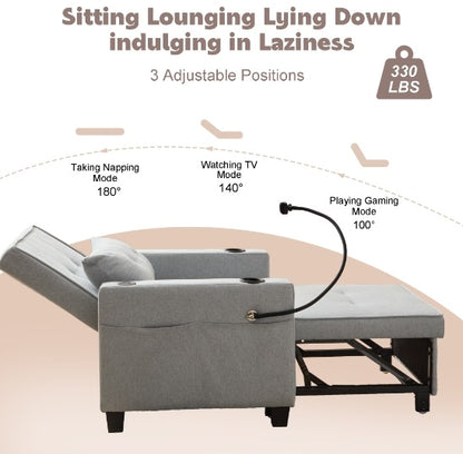 Viva Versa Collection: The VersaCord Futon Chair Bed