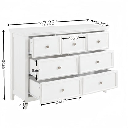 Viva Elite Luminara 7-Drawer Fiberboard Vanity Collection - The Future of Streamlined Elegance