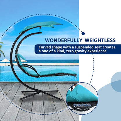 Viva Veranda Collection: The Veranda Drift Hanging Chaise Lounger