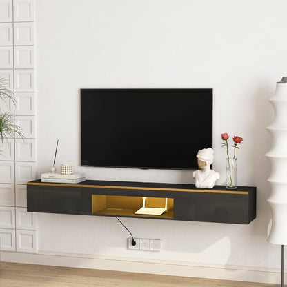 Viva Elite Nebula Floating LED TV Stand – The Future of Ambient Entertainment Architecture
