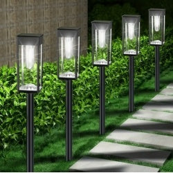 Viva Outdoor Collection: Solar Pathway Lights (6-Pack)