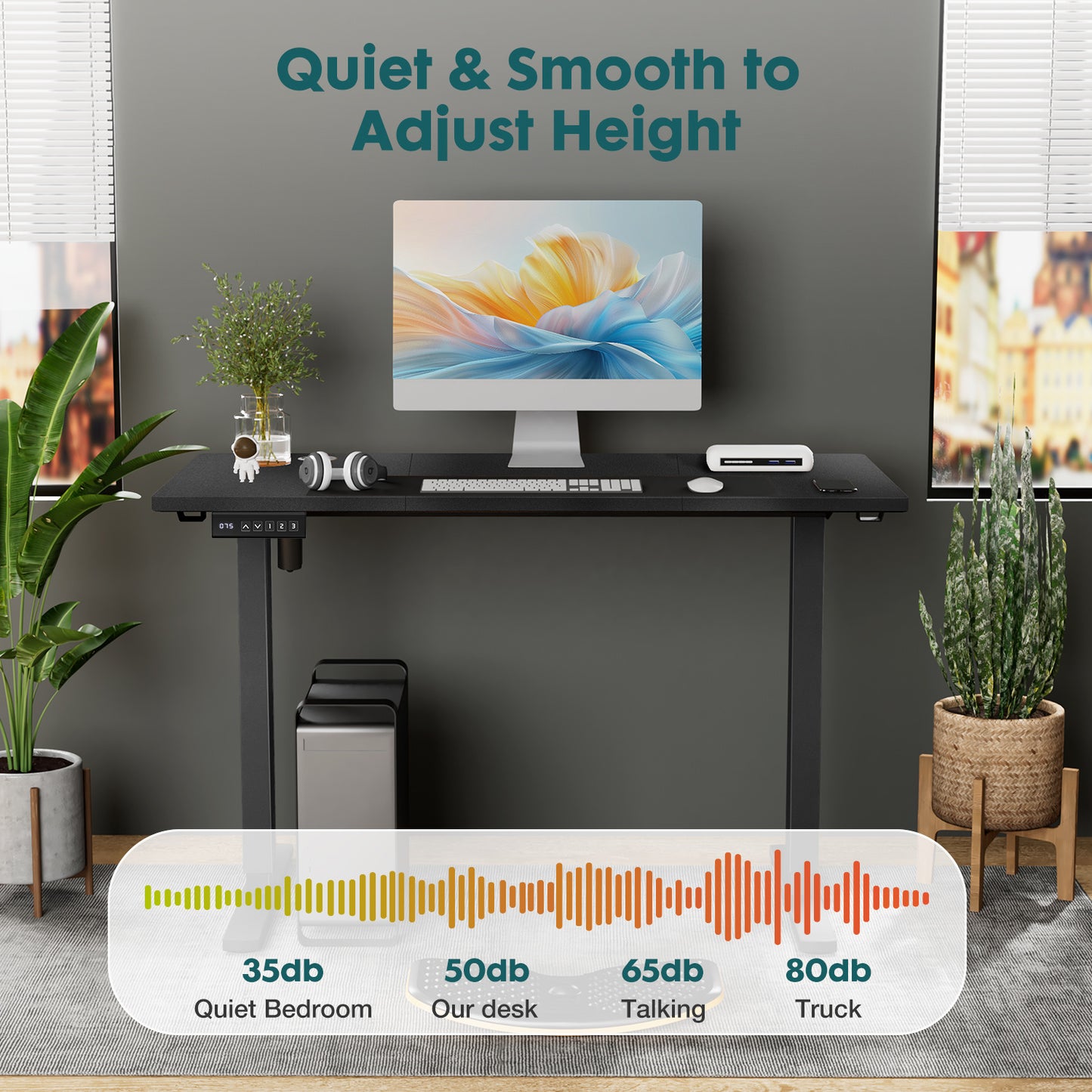 Viva Elevate Collection: Aurora Electric Sit-Stand Desk