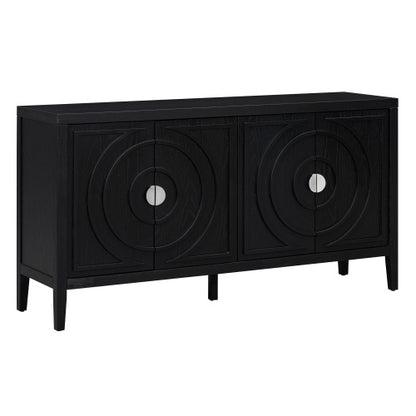 Viva Recessed Round Luxe Sideboard