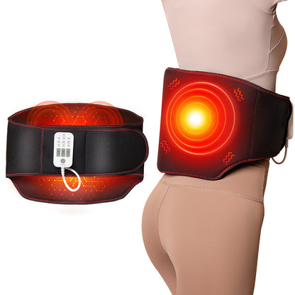 Fast Electric Heating Pad for Waist and Abdomen | Vibratory Massage Mode for Ultimate Relief