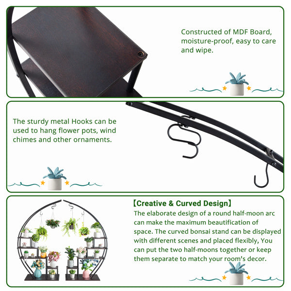Viva Botanica Tiered Plant Stand – Structure, Symmetry & Smart Display