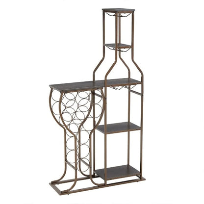 Viva Barista Collection: The Barista Étagère Wine & Glass Rack