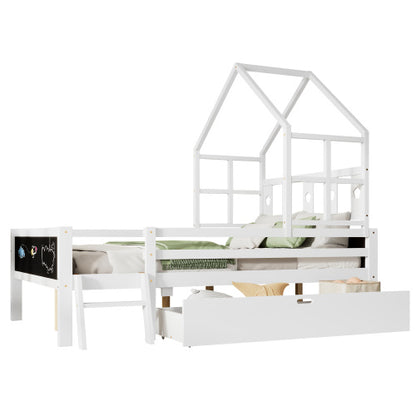 Viva Dreamscape Collection: The Skyloft Full-Size House Bed