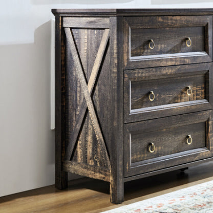 Viva Elite Prairie Six-Drawer Farmhouse Vanity Collection - The Future of Rustic Sophistication