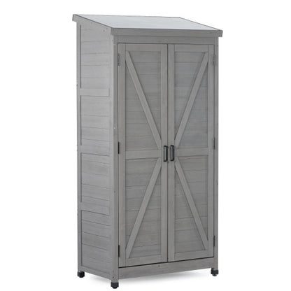 Gray Outdoor Storage Locker | Viva