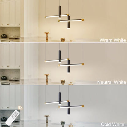 Viva Atelier Javeriah 4-Light Dimmable Kitchen Island Linear LED Pendant