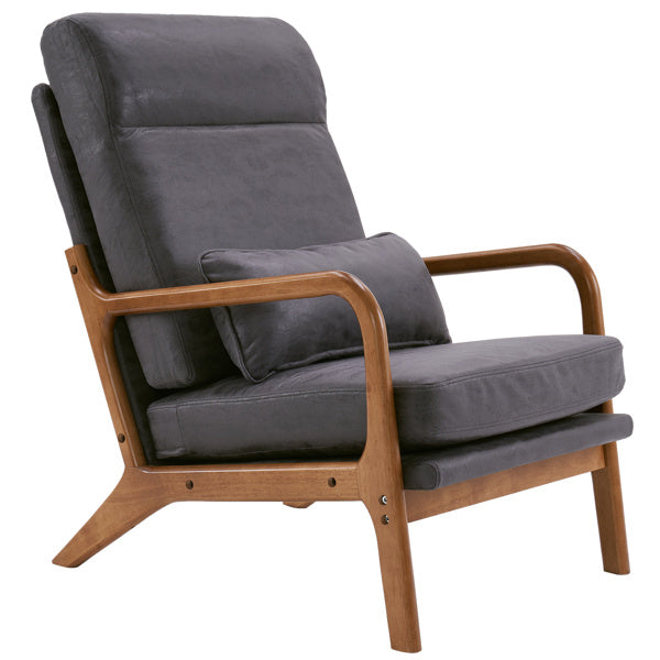 Viva Atelier Collection: The Beaumont Oak Armrest Indoor Lounge Chair