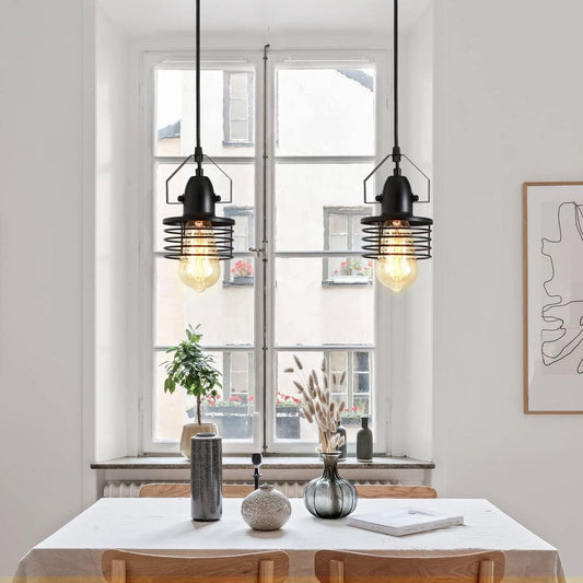 Viva Veranda Collection: The Forge Noir Cage Pendant