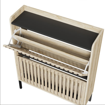 Viva Essentials – 2-Flip Shoe Cabinet for Modern Living