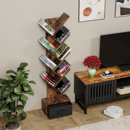 Viva Smart Living Collection: 9-Tier Tree Bookshelf