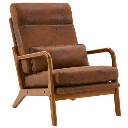 Viva Solano Oak-Armrest Lounge Chair