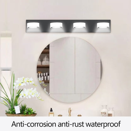 Viva Elite LED Modern Black 4-Light Vanity Fixture – The Future of Illuminated Elegance