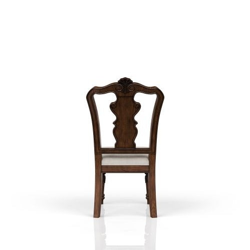 Mahogany-Finish Traditional Side Chair | Viva Savoy