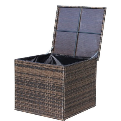 Brown 3-Piece Patio Sectional with Storage | Viva Capri