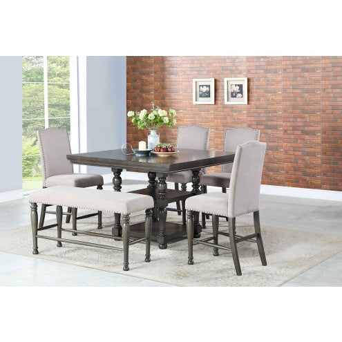 Dark Gray Counter Chair | Viva Caswell