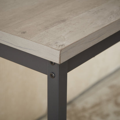 Rustic Gray & Black Bar Counter Table Set | Viva Montmartre