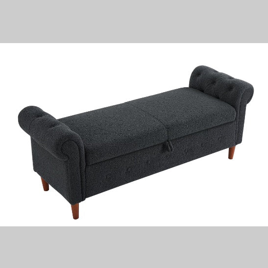 Viva Teddy Luxe Storage Stool
