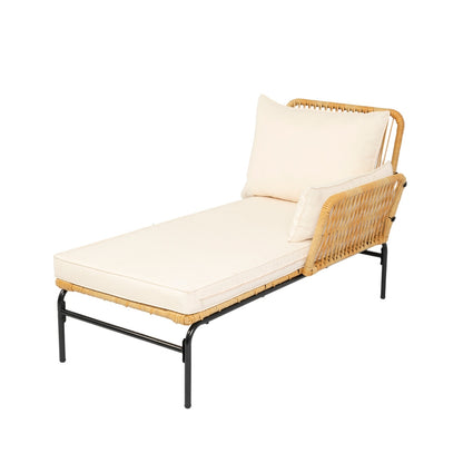 outdoor lounge chair for organized daily routines