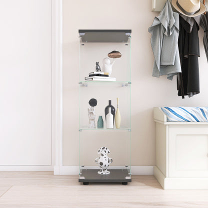 Viva Louvre Collection: The Louvre Noir Glass Display Cabinet