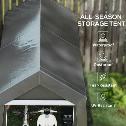 Outsunny 7' x 12' Heavy-Duty Waterproof Garden Storage Tent – The Ultimate Outdoor Shed Solution