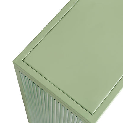 Viva Celestine Mint Green Glass Door Cabinet