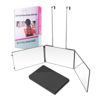 Barber Mirrors with Iron Hooks – Available with or Without Lights