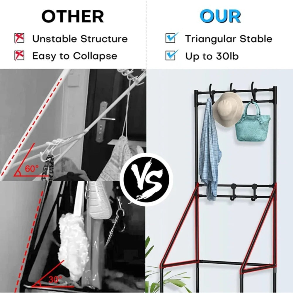 Viva Duo Étagère Coat & Shoe Rack