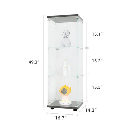 Viva Louvre Collection: The Louvre Noir Glass Display Cabinet