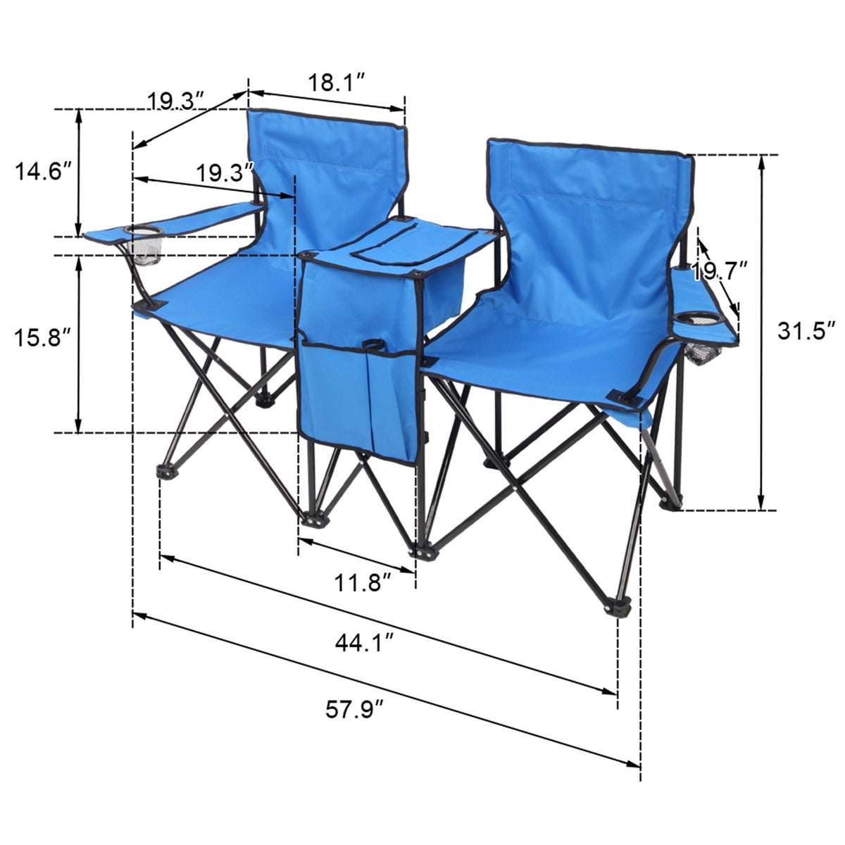 Solstice Folding Beach & Fishing Chair | Viva
