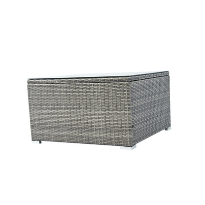 The Viva 6-Piece Rattan Outdoor Set – Where Modern Comfort Meets Outdoor Grace
